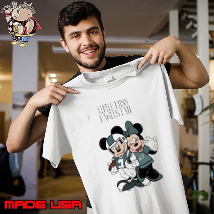 Philadelphia Eagles Mickey and Minnie little liss Eagles fan Unisex