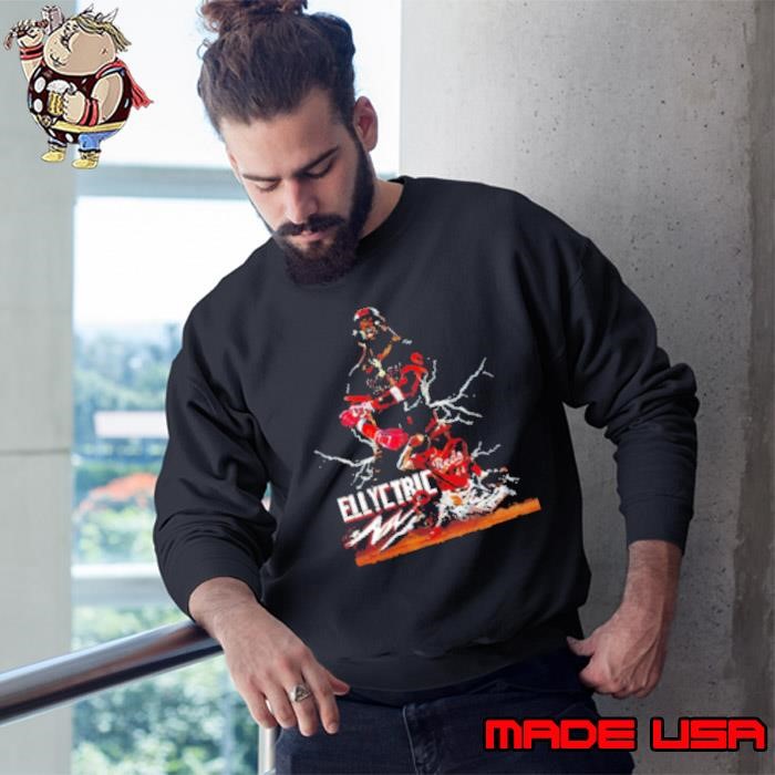 Reds Elly De La Cruz Art Sweatshirt