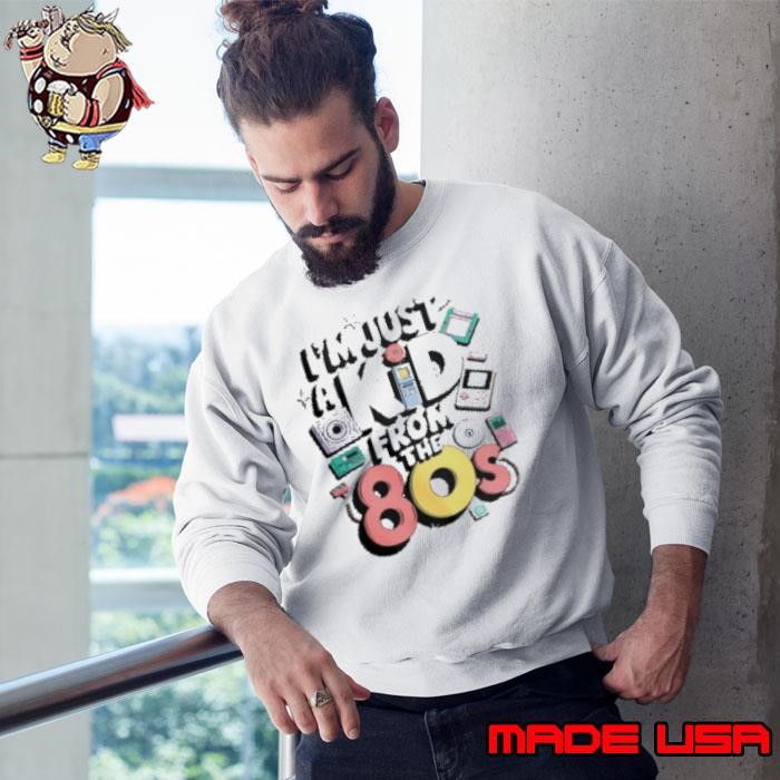 Retro Time Capsule Throwback 80s Electronics Vibes Sweatshirt