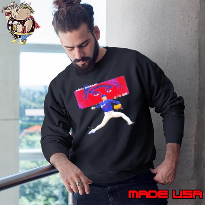 Roki Sasaki Los Angeles Dodgers Stare eye 2025 Sweatshirt