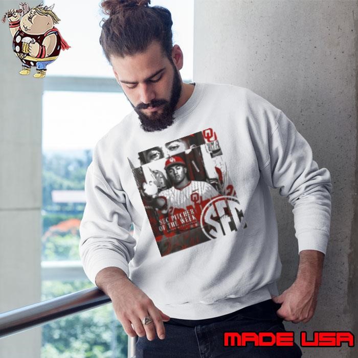 SEC Pitcher of the Week Kyson Witherspoon Oklahoma Sooners men’s Baseball Signature Sweatshirt