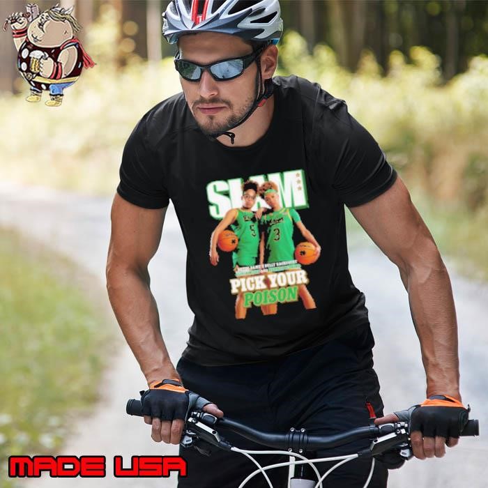 SLAM 254 Pick Your Poison Cover Tee Olivia Miles And Hannah Hidalgo Team Notre Dame Fighting Irish Unisex