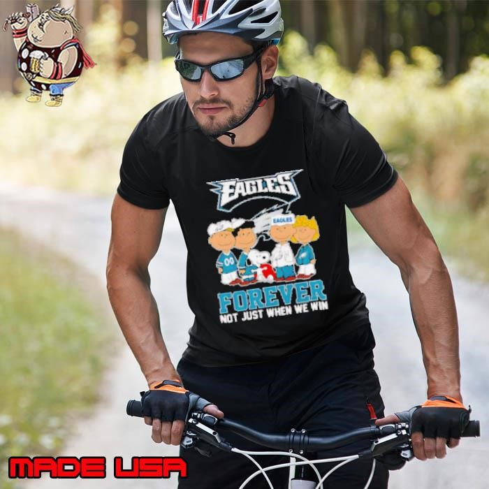 Snoopy Peanuts Eagles forever not just when we win Unisex