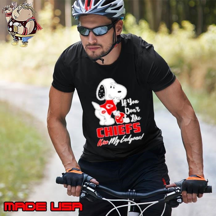 Snoopy if you don't like Kansas City Chiefs kiss my endzone Unisex