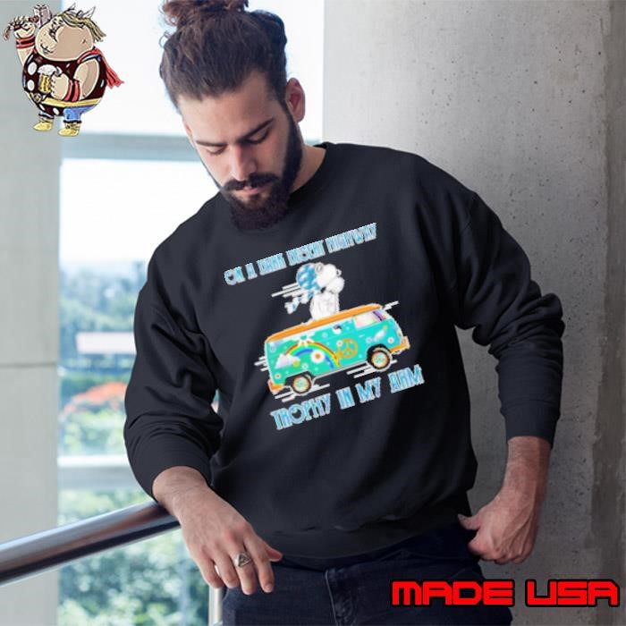 Snoopy on a dark desert highway trophy in my arm Philadelphia Eagles Sweatshirt