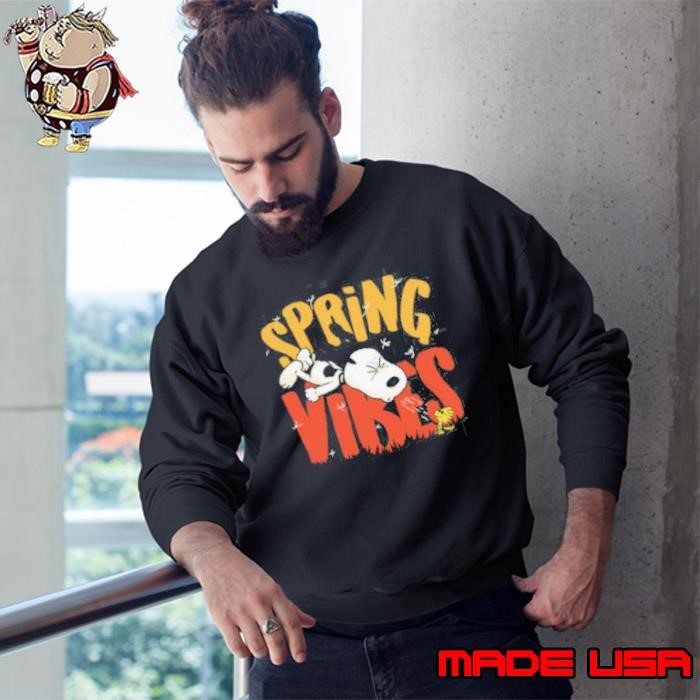 Spring Vibes Snoopy’s Spring Nap Sweatshirt