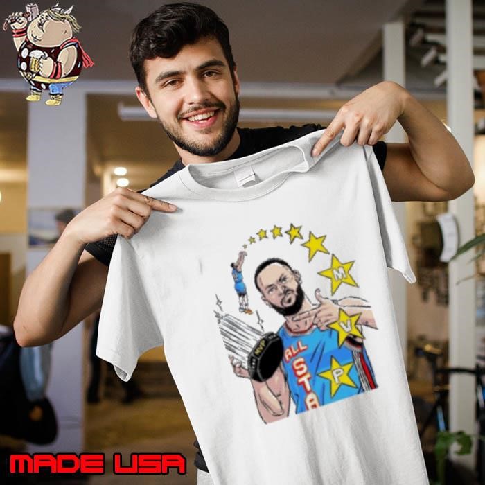 Stephen Curry MVP All Star cartoon Unisex