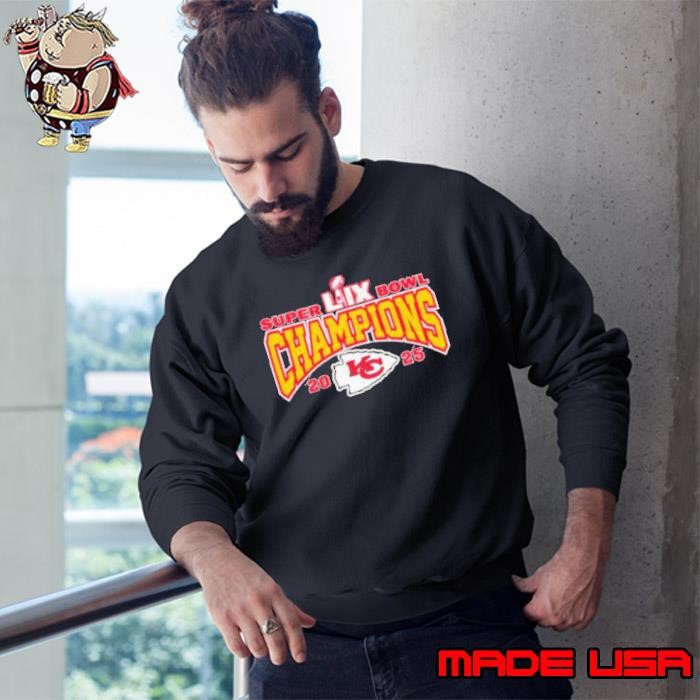 Super Bowl LIX Champions Kansas City Chiefs 2025 Sweatshirt