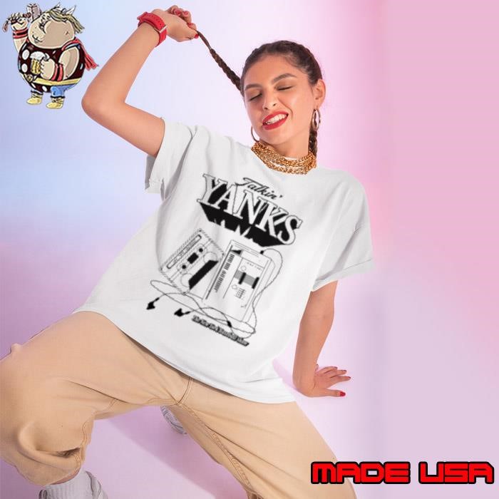 Talkin' Walkman The New York Baseball Show Talkin' Yanks Vintage Ladies tee