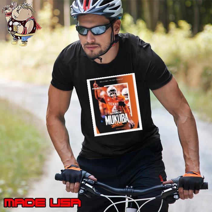 Texas Longhorns Football Welcome To The Family Andrew Mukuba Signature Priority Sports Unisex