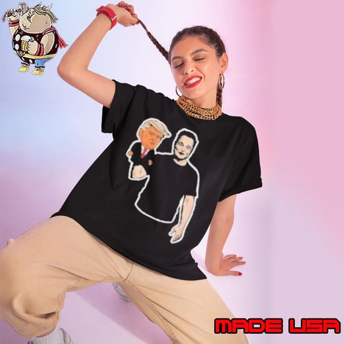 The President and his puppet Ladies tee