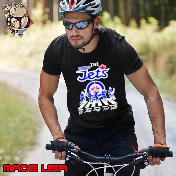 The Winnipeg Jets players abbey road signature Unisex