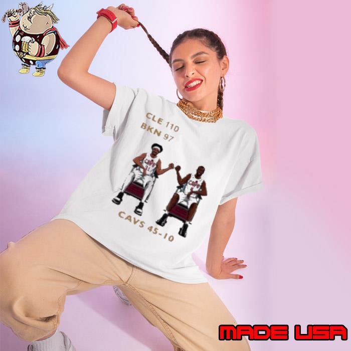 The best frontcourt Cleveland Cavaliers Jarrett Allen and Evan Mobley 2025 Ladies tee