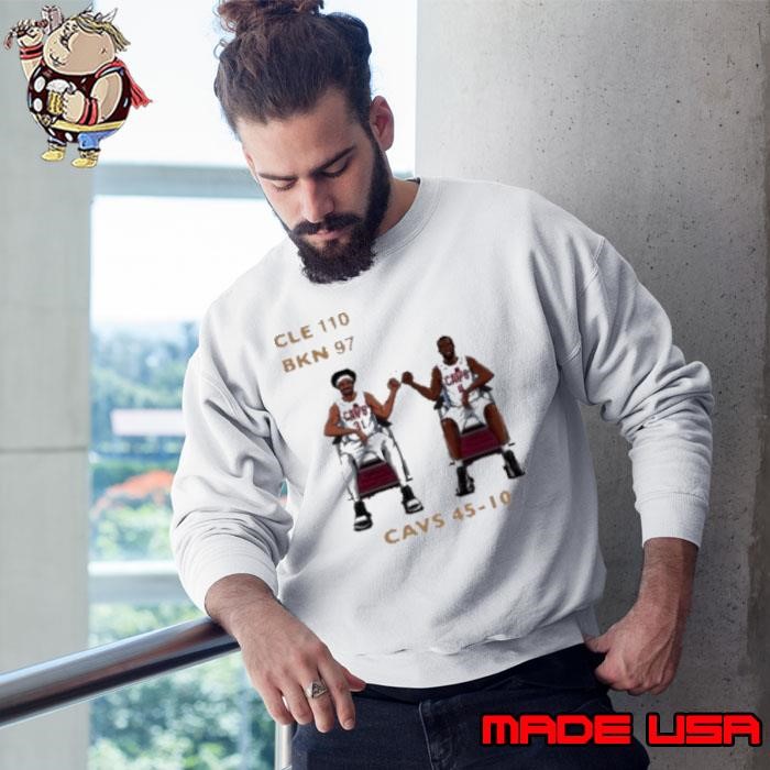 The best frontcourt Cleveland Cavaliers Jarrett Allen and Evan Mobley 2025 Sweatshirt