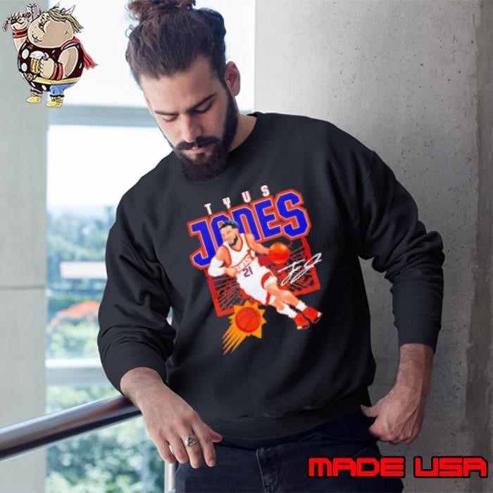 Tyus Jones Phoenix Suns NBA basketball shattered signature vintage T Sweatshirt