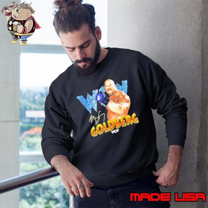 Vintage 1998 WCW Bill Goldberg WWE WWF Wrestling Sweatshirt