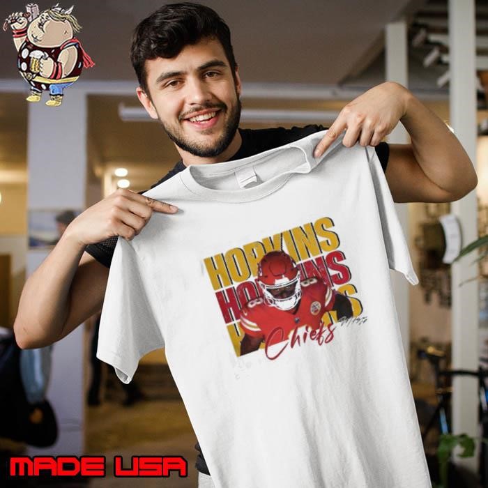 Vintage Deandre Hopkins 8 Kansas City Chiefs Football Players Super Bowl 2025 T Unisex