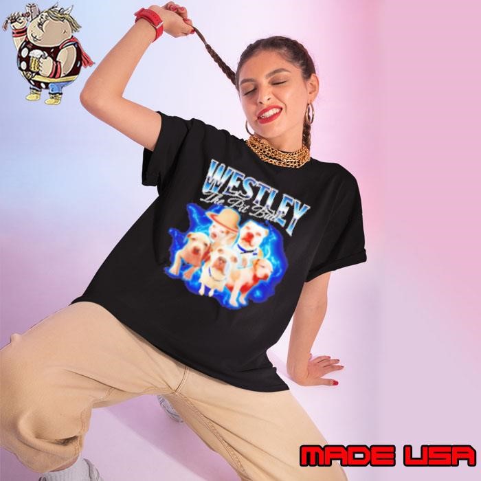 Westley the Pit Bull Ladies tee