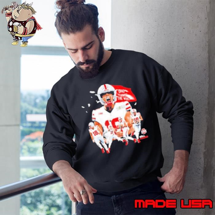 Will Howard Ohio State Buckeyes Graphic 2025 Sweatshirt