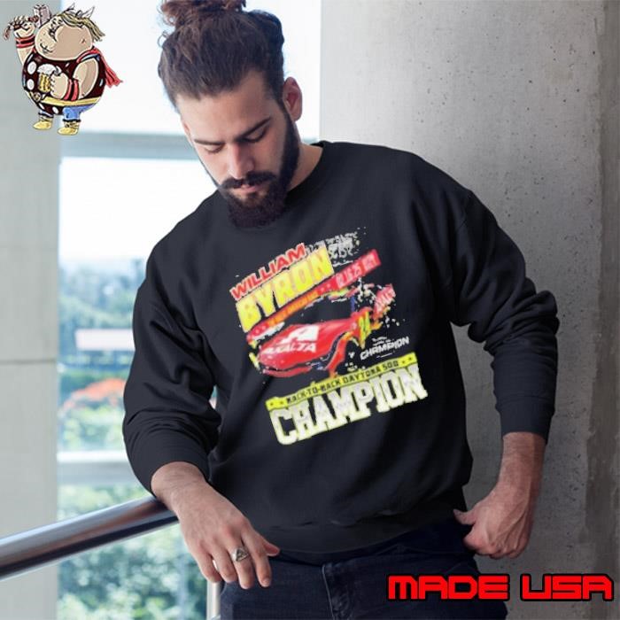William Byron 2025 Daytona 500 Champion Sweatshirt