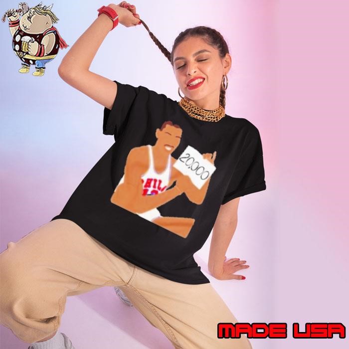 Wilt Chamberlain 20,000 Women Ladies tee