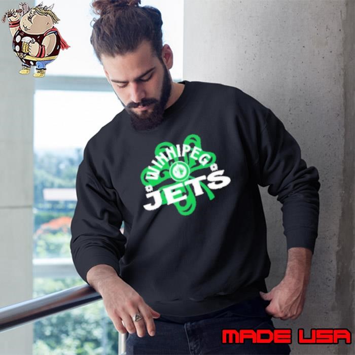 Winnipeg Jets St. Patrick's Day Richmond Shamrock 2025 Sweatshirt