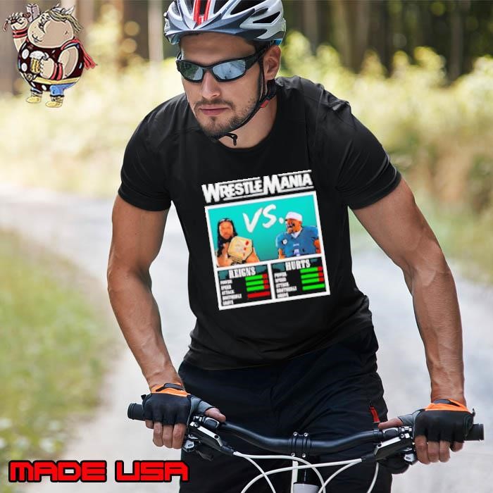 Wrestlemania Roman Reigns vs Jalen Hurts Unisex