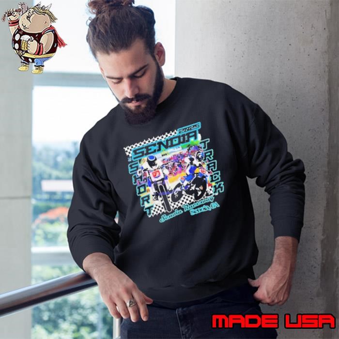 2025 Senoia Short Track American Flat Tracker Sweatshirt