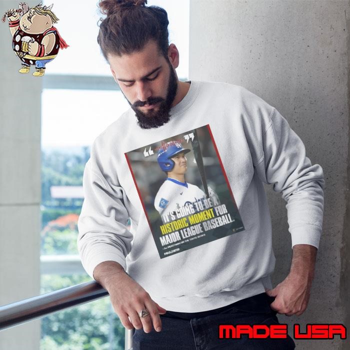 AJ Pierzynski On Tokyo Series Its Going To Be A Historic Moment For Major League Baseball 2025 Sweatshirt