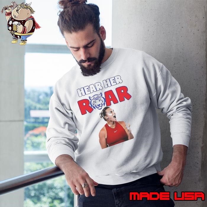 Aryna Sabalenka Hear Her Roar 2025 Sweatshirt