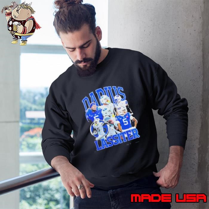 BYU Cougars Football Darius Lassiter Brigham Young University Graphics NIL 2025 Sweatshirt