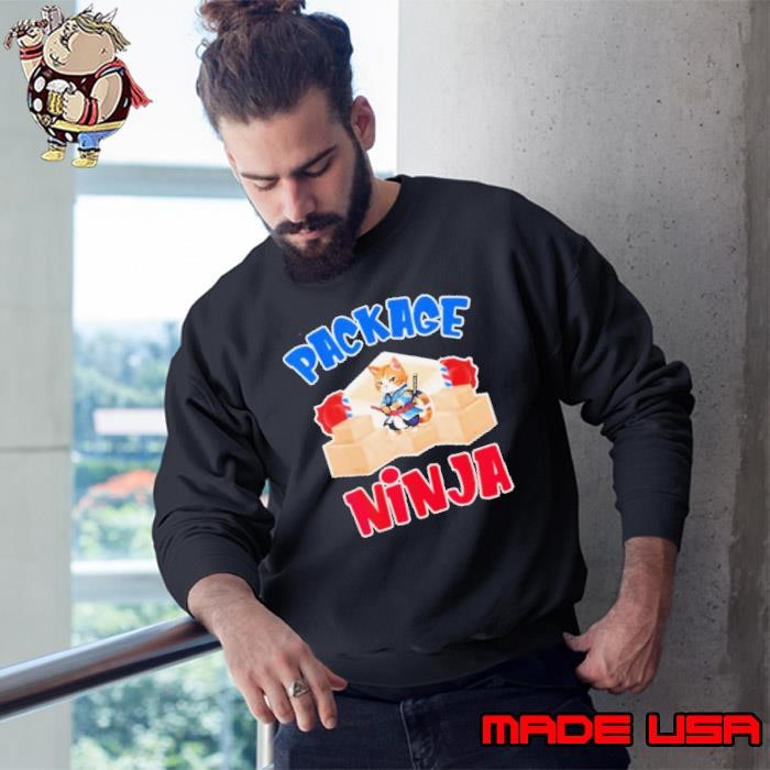 Cat package ninja Sweatshirt