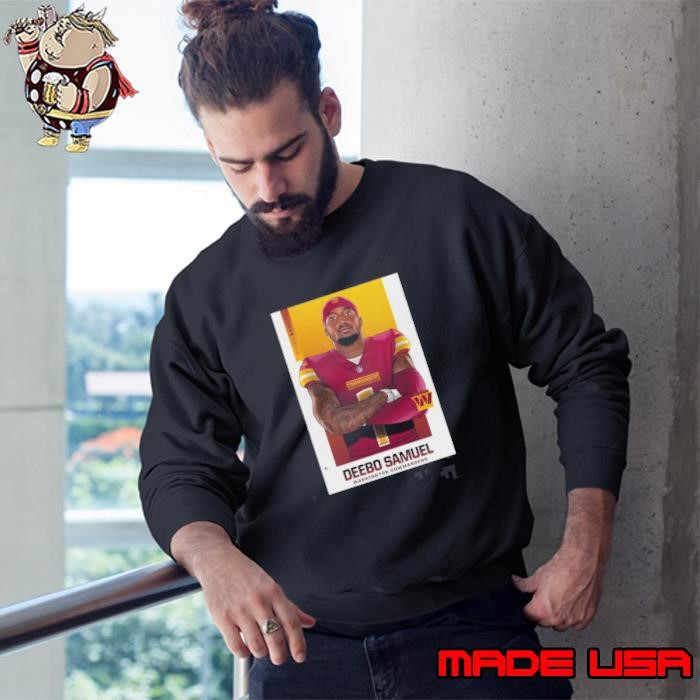Deebo In DC Washington Commanders Football NFL Deebo Samuel 2025 Trade For From The SF 49ers Sweatshirt