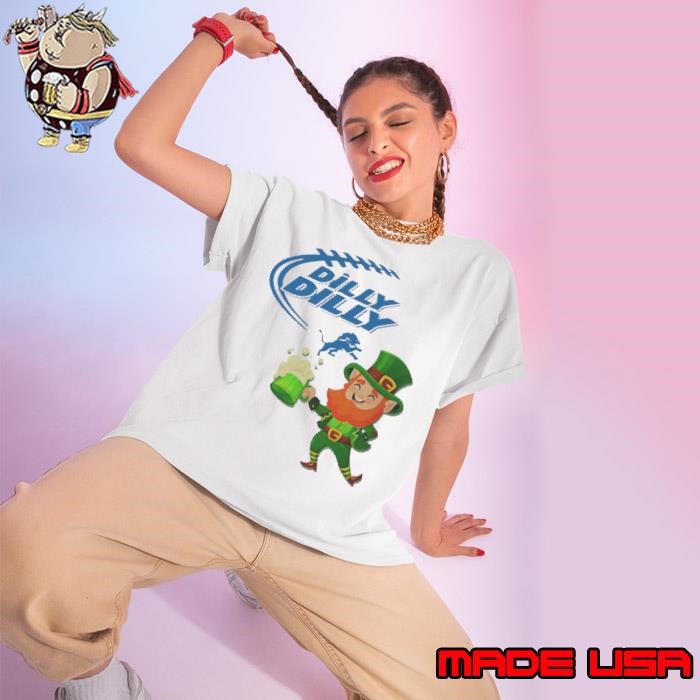 Detroit Lions Dilly Dilly Patrick Day 2025 Ladies tee