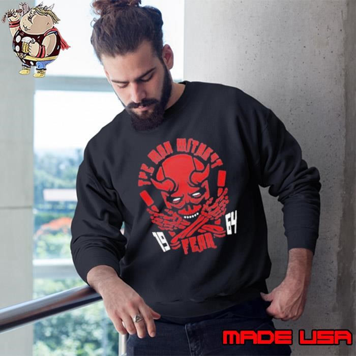 Devil skull the man without fear Sweatshirt