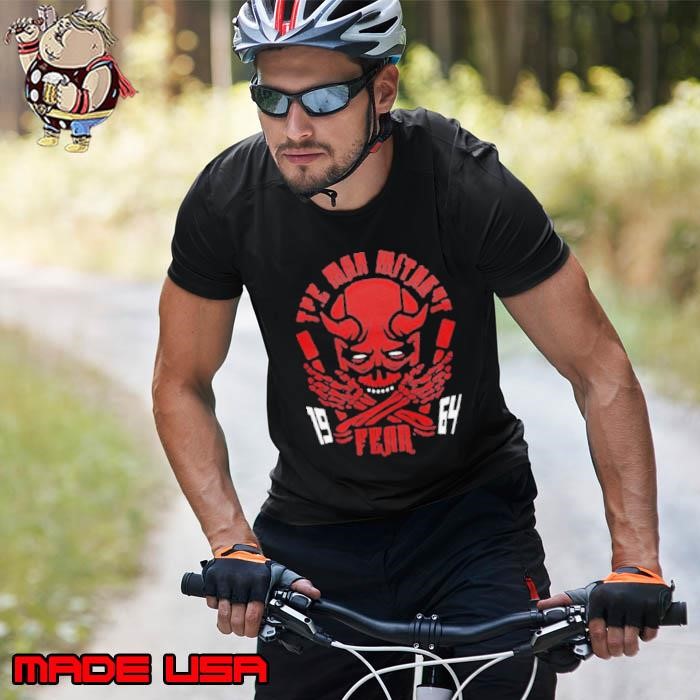 Devil skull the man without fear Unisex