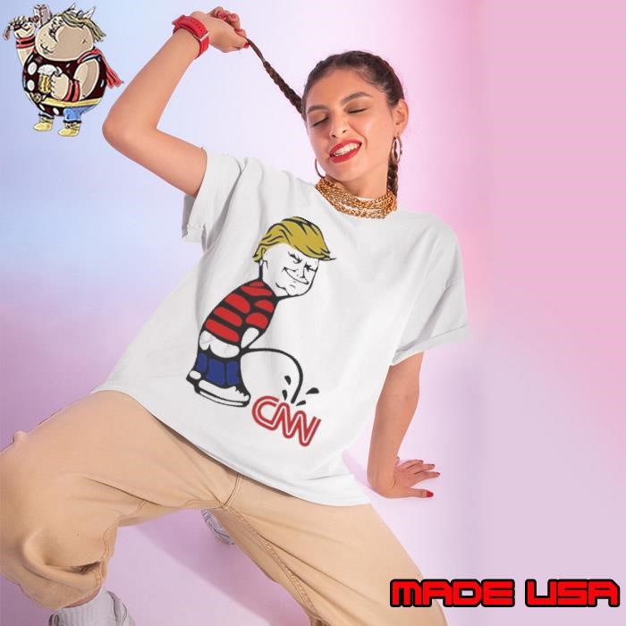 Donald Trump Piss On CNN Fake Ladies tee