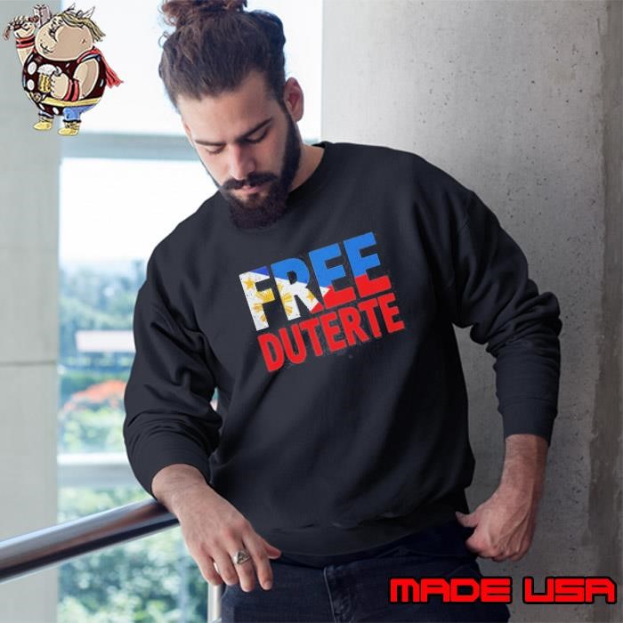 Free Duterte Supporter President Sweatshirt