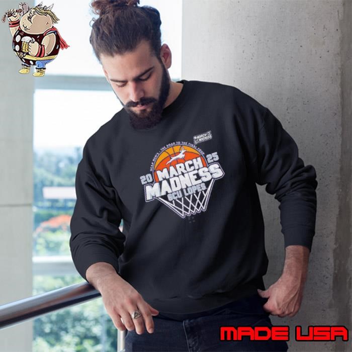 GCU Lopes 2025 NCAA Mens The Road To The Final Four March Madness Retro Sweatshirt