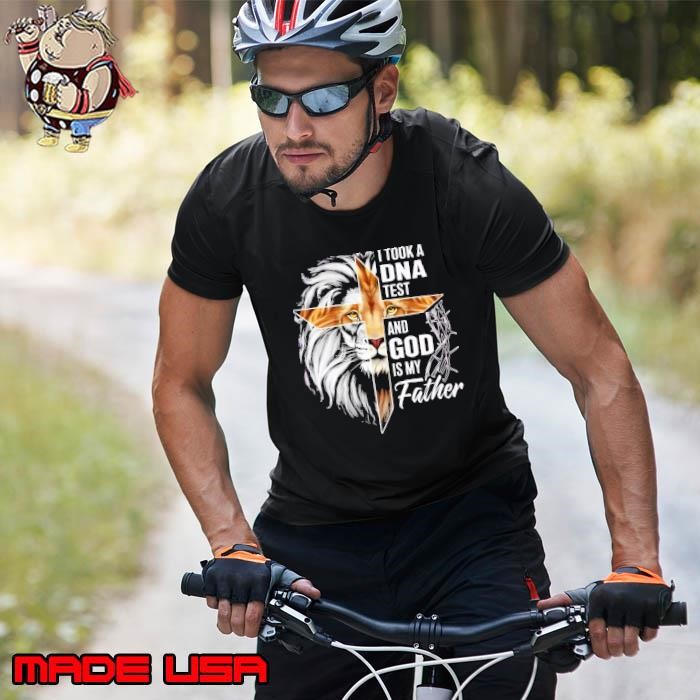 I Took A DNA Test God Is My Father Jesus Christian Lion Unisex