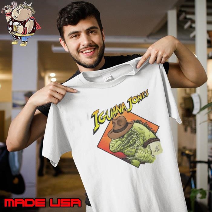 Iguana Jones Adventure Parody Unisex