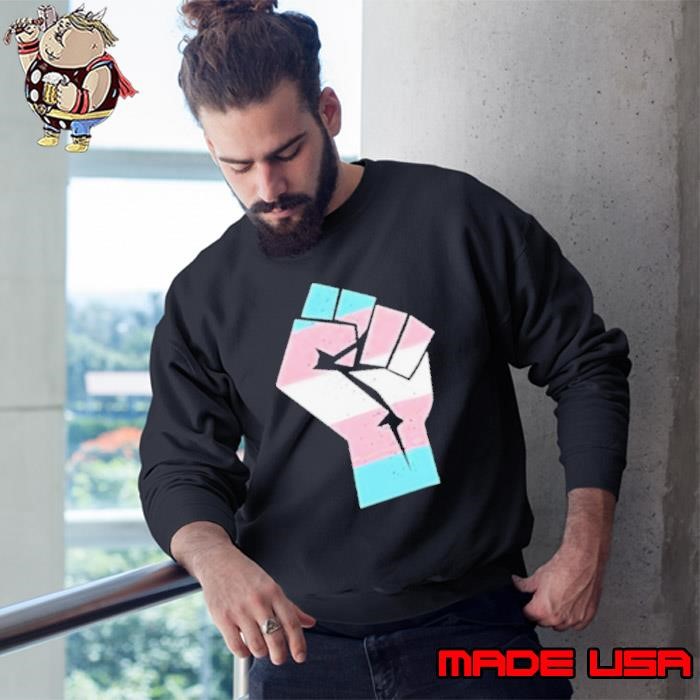 Jamie Lee Curtis LGBTQ+ Raised Fist Sweatshirt
