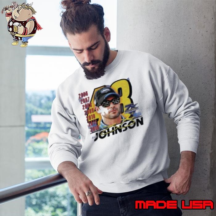 Jimmie Johnson 7 time champion Sweatshirt
