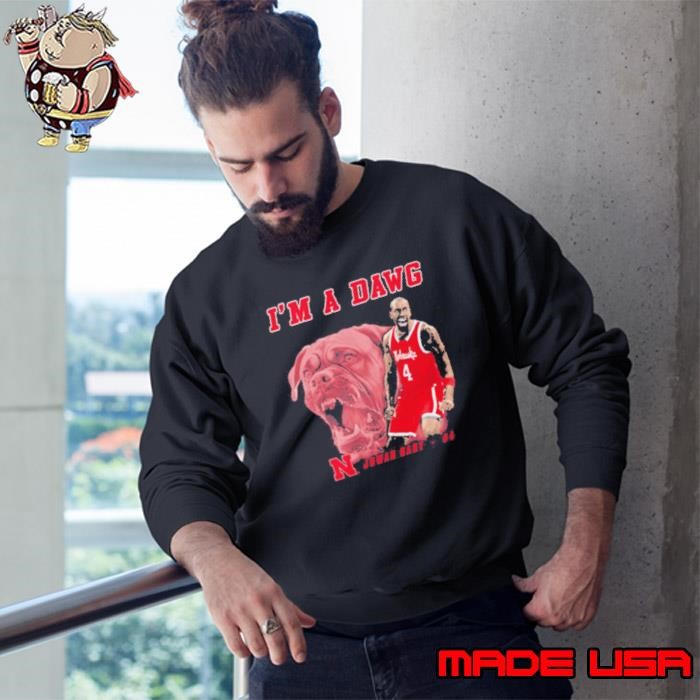 Juwan Gary Im A Dawg Nebraska Cornhuskers NCAA Big Ten Conference Portrait Sweatshirt