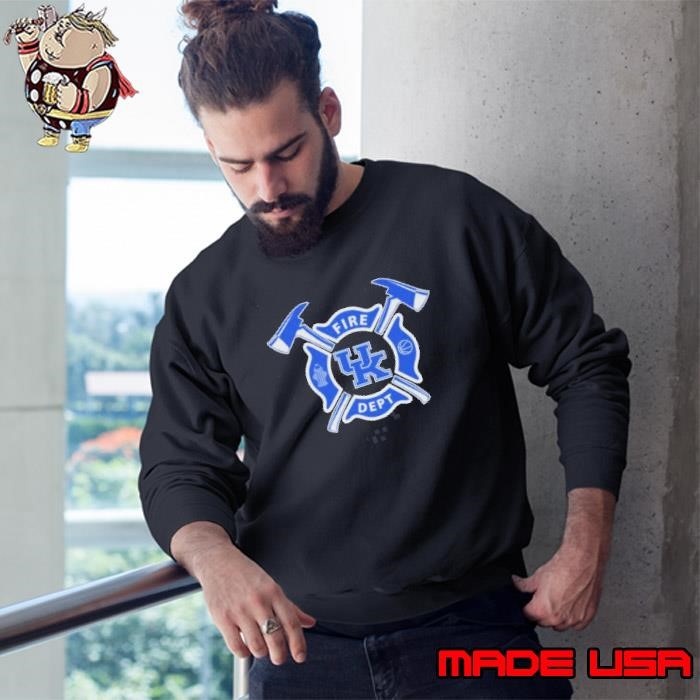 Kentucky Wildcats Fire Dept Firefighter Sweatshirt