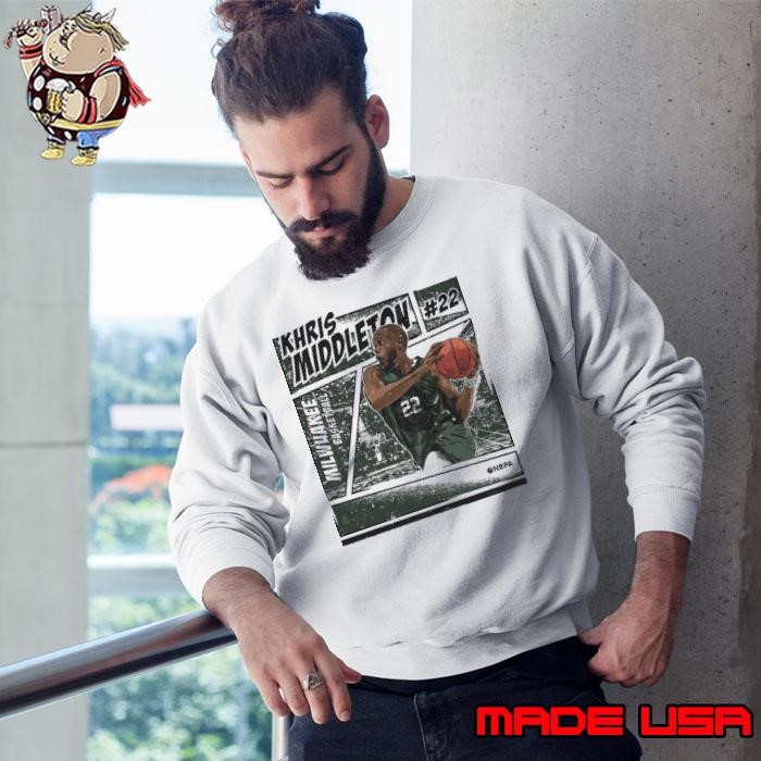 Khris Middleton American professional basketball Milwaukee Comic Sweatshirt