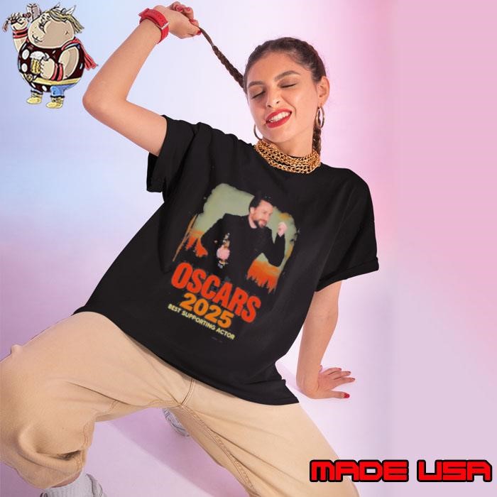 Kieran Culkin Wins Oscar For Best Supporting Actor 2025 Ladies tee