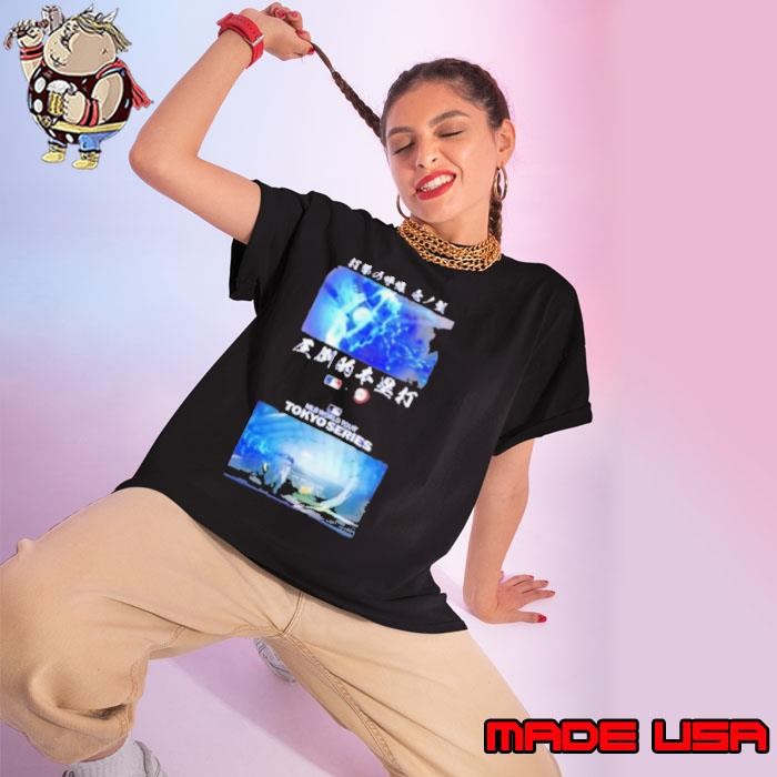 Kimetsu no Yaiba Shohei Ohtani Breathing of Batting Type No 1 Overwhelming Home Run Ladies tee