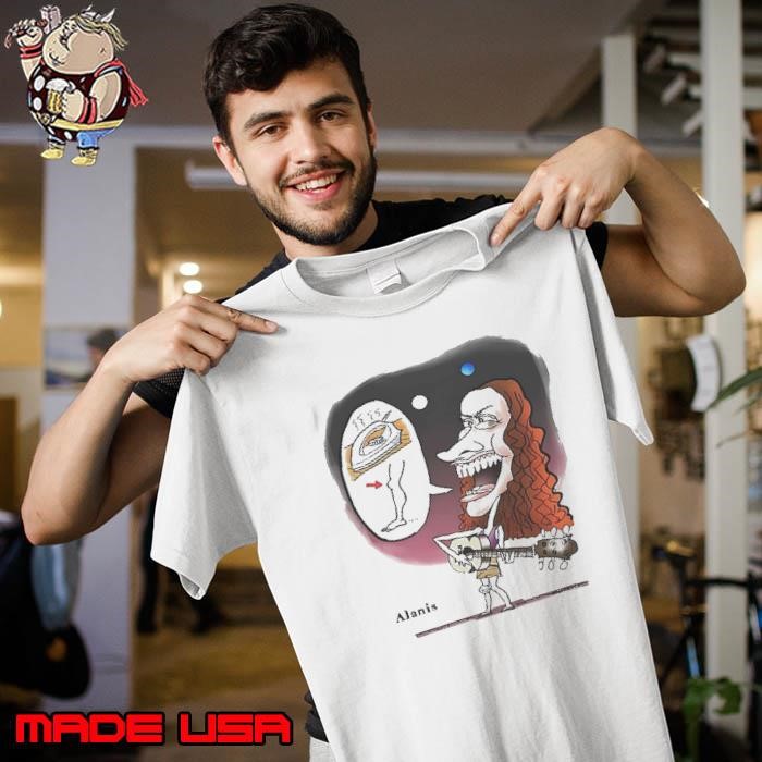 Lanis Morissette Caricature Irony Unisex