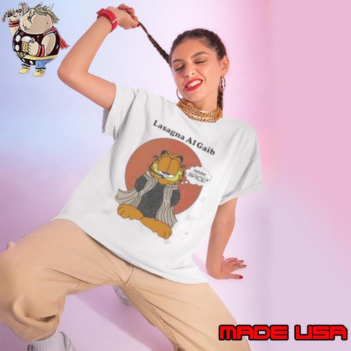 Lasagna Al Gaib Cat Cartoon Ladies tee